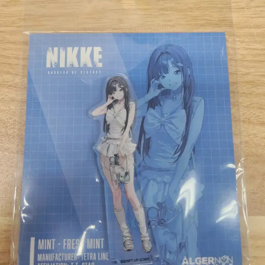 [BUNJANG] Goddess of Victory: NIKKE Tower Records Collaboration Acrylic Stand T.T.STAR Mint Normal / 승리의여신 니케 타워레코드 콜라보 아크릴스탠드 T.T.STAR 민트 노말
