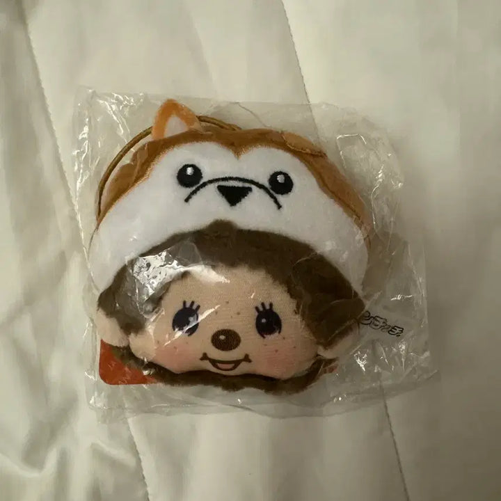 [BUNJANG] Shiba Inu Monchhichi Plush Keychain / (할인)시바견 몬치치 인형 키링