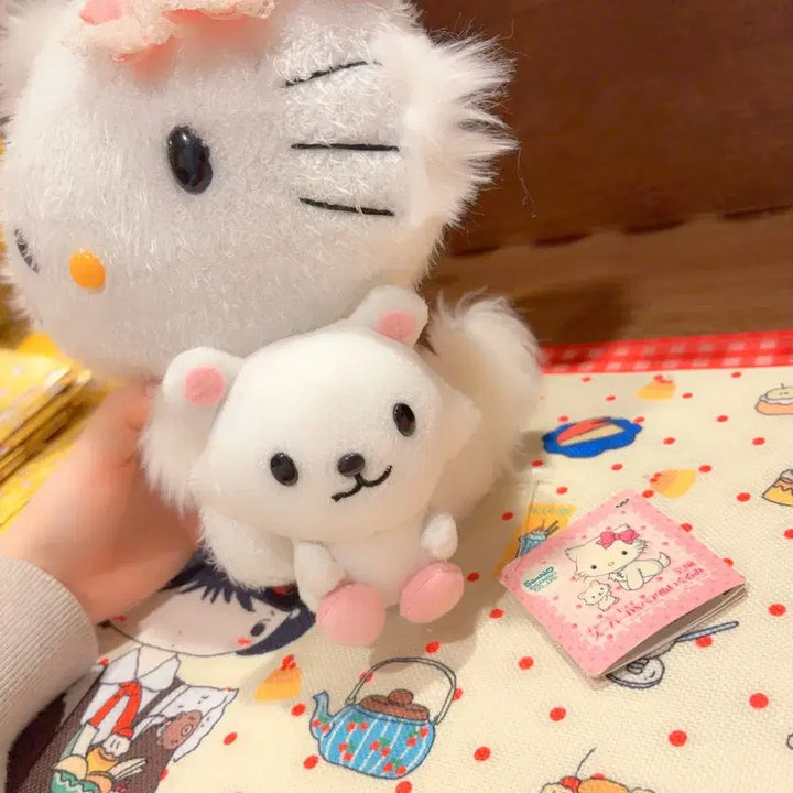 [BUNJANG] Sanrio Charmmy Kitty &amp; Hamster Doll Set / 고전 산리오 챠미키티 슈가 햄스터 세트 인형