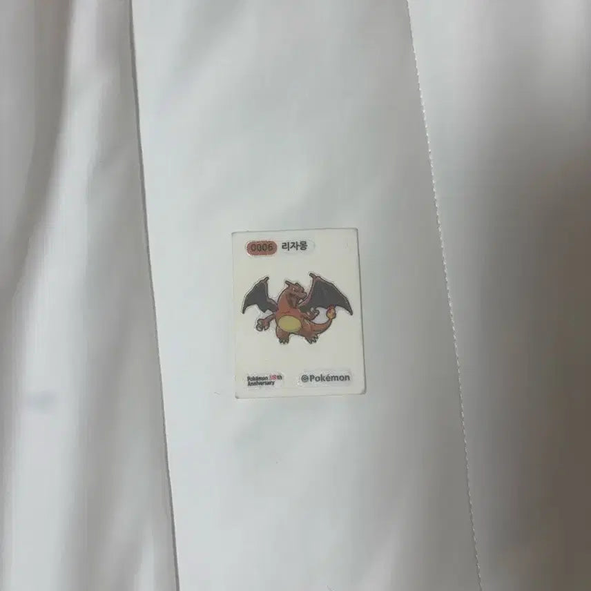 [BUNJANG] Pokemon 30th Anniversary Charizard Sticker / 포켓몬 30주년 띠부실 리자몽