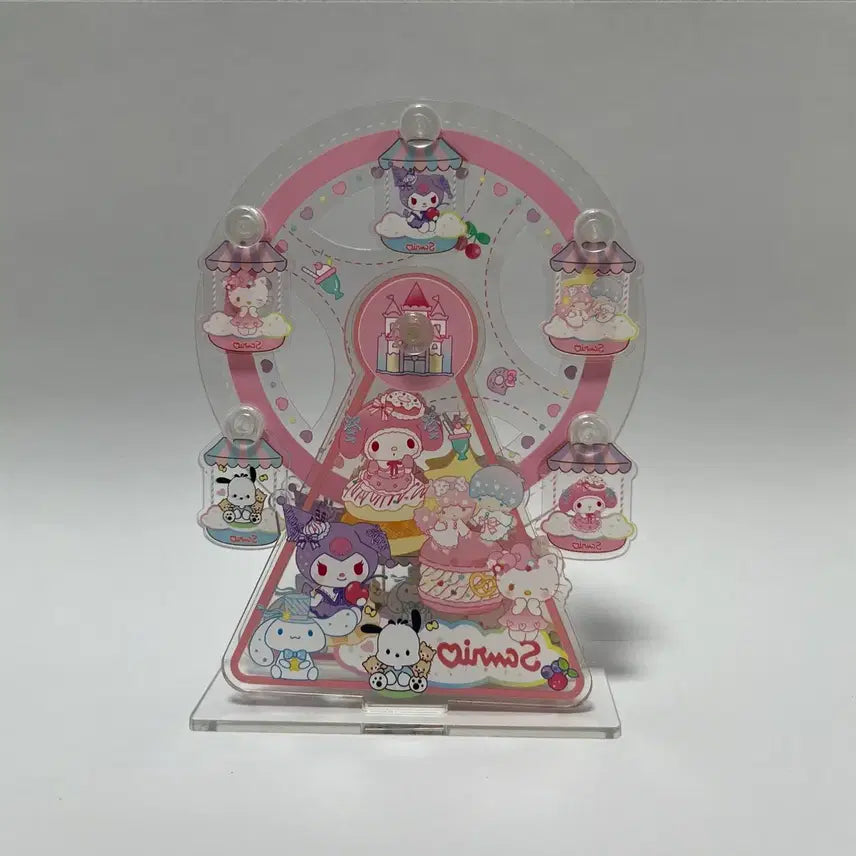 [BUNJANG] Sanrio Characters Acrylic Wheel Stand / 산리오 캐릭터즈 아크릴 휠 스탠드