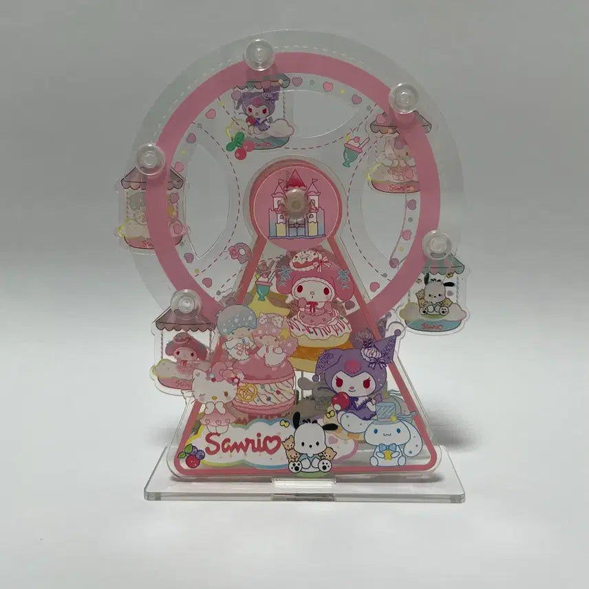 [BUNJANG] Sanrio Characters Acrylic Wheel Stand / 산리오 캐릭터즈 아크릴 휠 스탠드