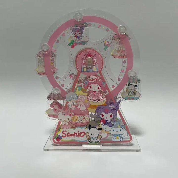 [BUNJANG] Sanrio Characters Acrylic Wheel Stand / 산리오 캐릭터즈 아크릴 휠 스탠드