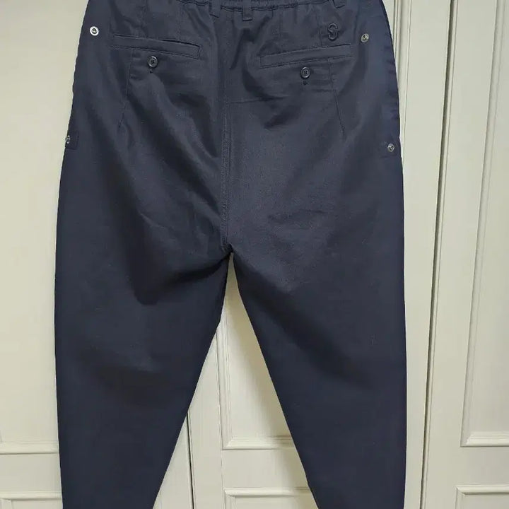 [BUNJANG] Songzio Homme Black Cotton Pants Size 78 / 송지오옴므 블랙 팬츠 78