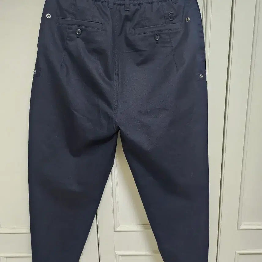 [BUNJANG] Songzio Homme Black Cotton Pants Size 78 / 송지오옴므 블랙 팬츠 78