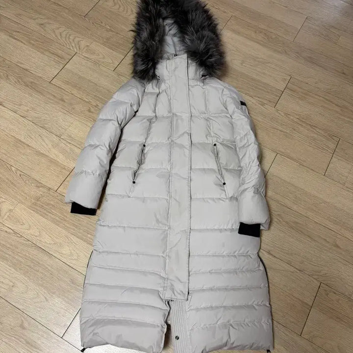 [BUNJANG] Egoist Long Winter Padded Coat with Fur Hood / 에고이스트 겨울 패딩