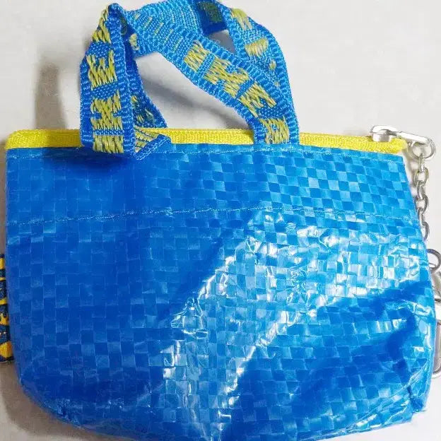 [BUNJANG] IKEA Blue Mini Bag Keychain / 이케아 파란색 미니 가방 키링
