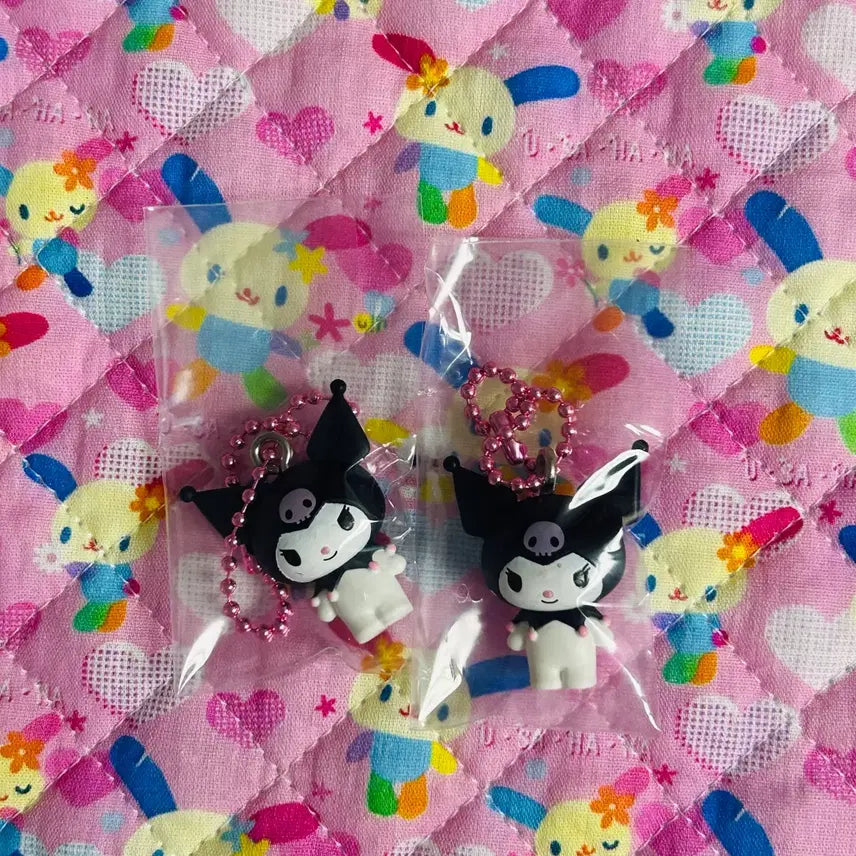 [BUNJANG] San-X Gumi Kuromi Keychain / 산엑스 구미키링 쿠로미