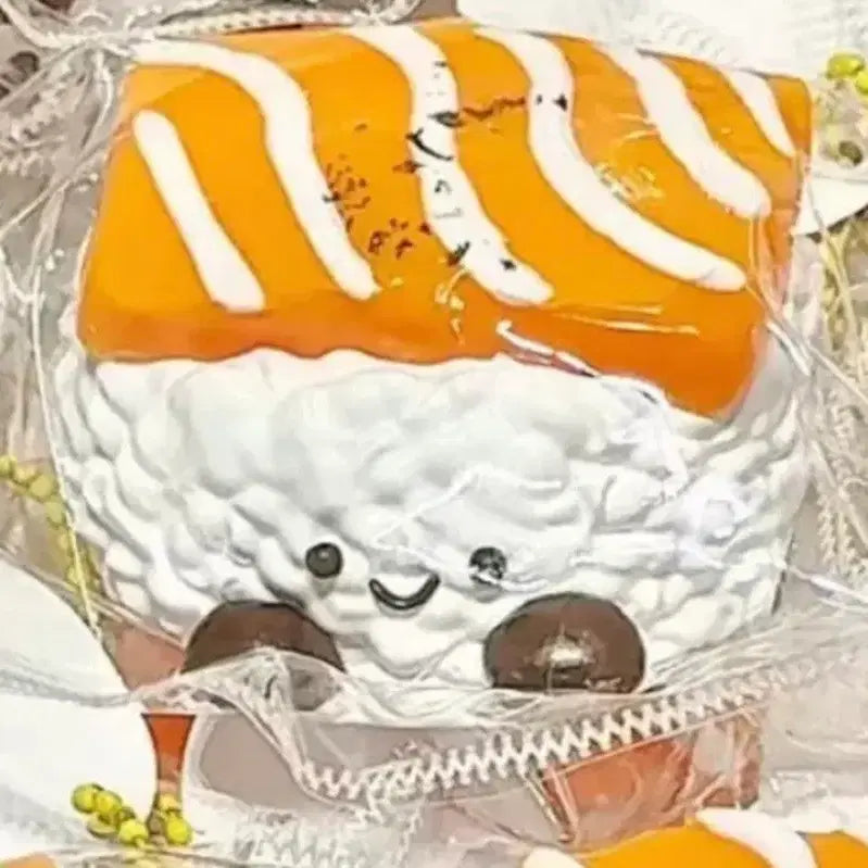 [BUNJANG] Handmade Chewy Candy - Salmon Sushi Flavor / 말랑이지 연어초밥 수제말랑이