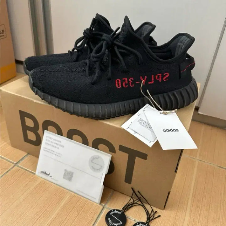 [BUNJANG] Adidas Yeezy Boost 350 V2 Bred (2020) / [270]이지부스트 350 V2 브레드 2020