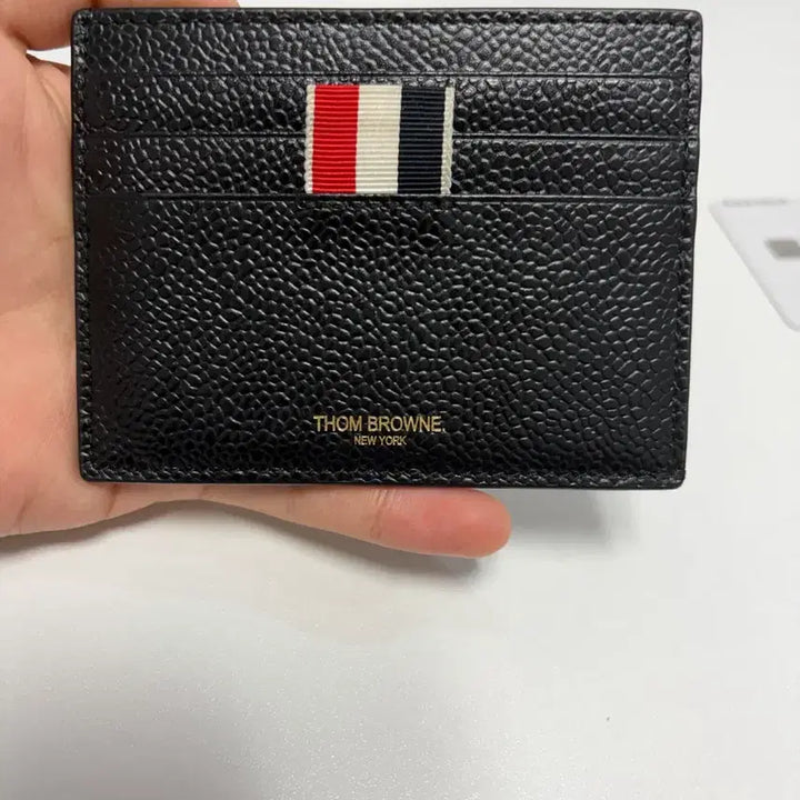 [BUNJANG] Thom Browne Leather Card Holder / 톰브라운 카드지갑