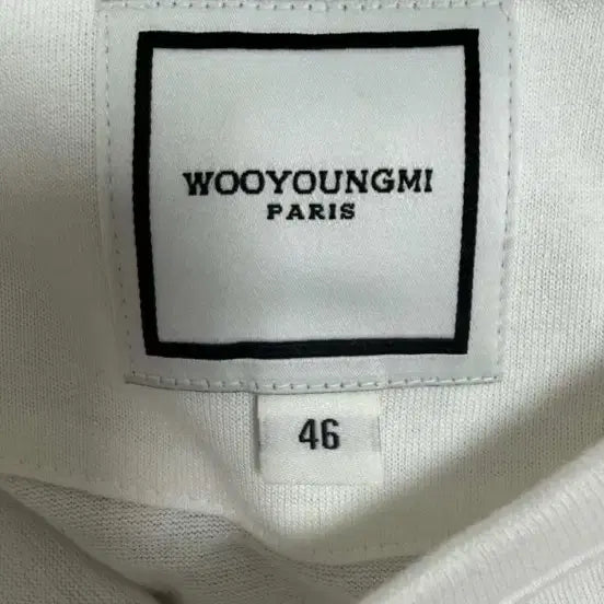 [BUNJANG] Wooyoungmi Flower Long Sleeve Shirt - Size 46 / 우영미 플라워 롱슬리브 46