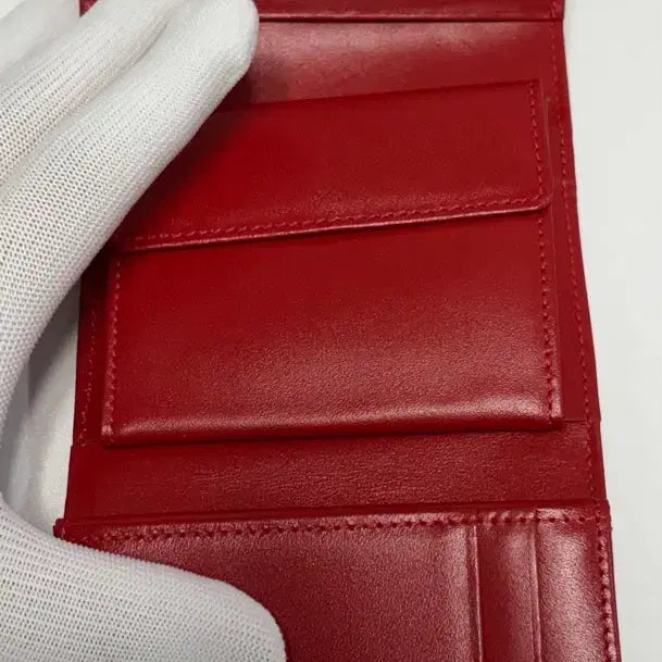 [BUNJANG] CAPACCI Red Bifold Wallet / CAPACCI