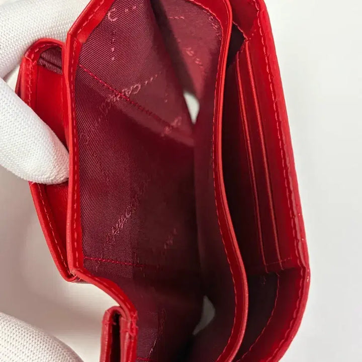 [BUNJANG] CAPACCI Red Bifold Wallet / CAPACCI
