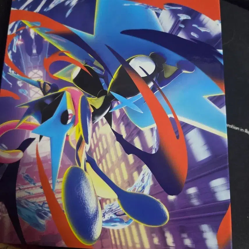 [BUNJANG] Pokemon Card Binder with Ninjaster Illustration / 포켓몬 카드 닌자스피너 도감