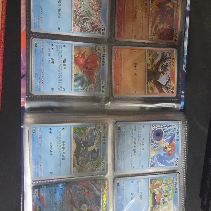 [BUNJANG] Pokemon Card Binder with Ninjaster Illustration / 포켓몬 카드 닌자스피너 도감