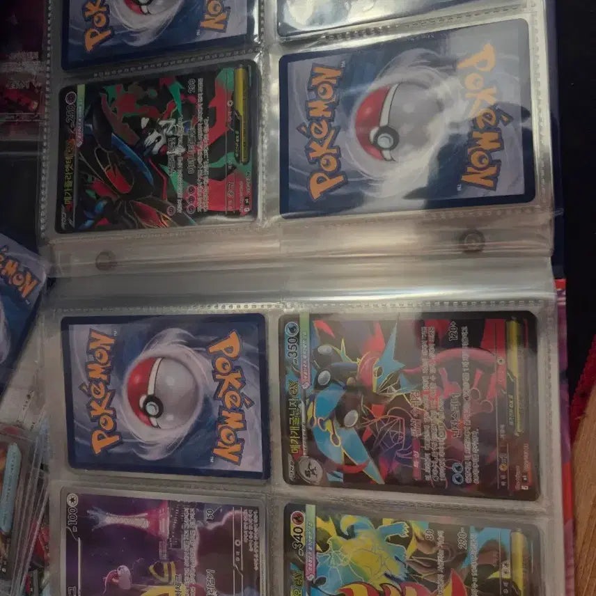 [BUNJANG] Pokemon Card Binder with Ninjaster Illustration / 포켓몬 카드 닌자스피너 도감
