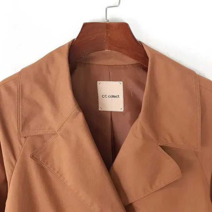 [BUNJANG] CC Collect Double Button Trench Coat / CC콜렉트 더블버튼 트렌치코트 90