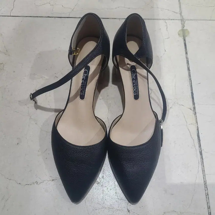 [BUNJANG] Che Evoca Black Pumps Heel / Che Evoca 첼에보카 블랙 펌프스힐