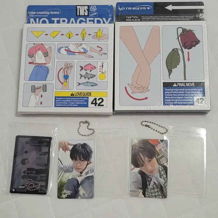 [BUNJANG] TWS NO TRAGEDY Weverse POB Photocard Set (Dohyun, Kyungmin) / 투어스 미개봉 앨범 위버스 특전 포함 도훈 경민 포카 NO TRAGEDY