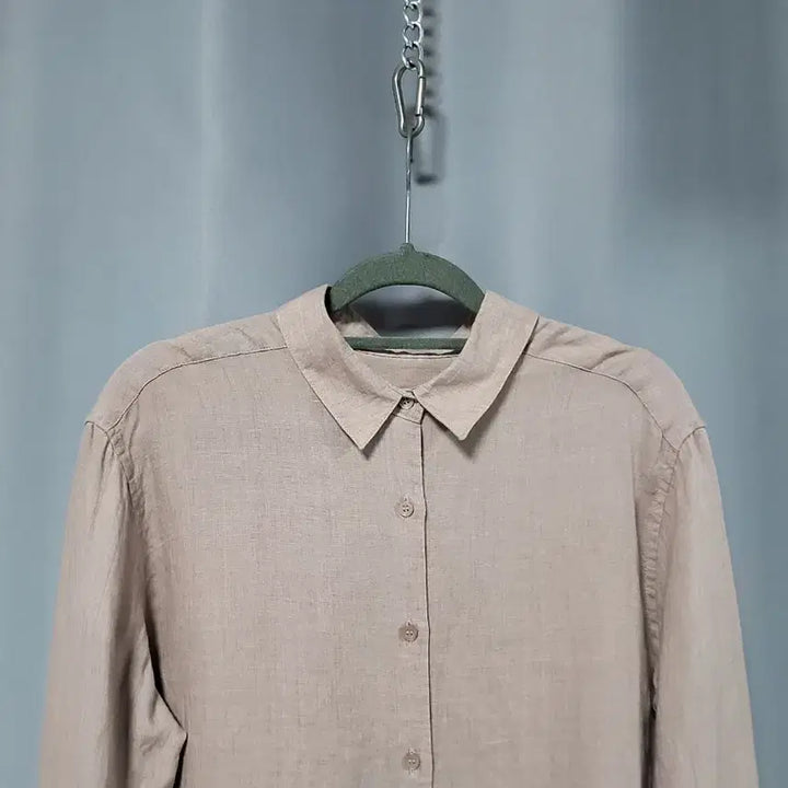 [BUNJANG] Giordano 100% Linen Shirt / 지오다노 린넨100 셔츠