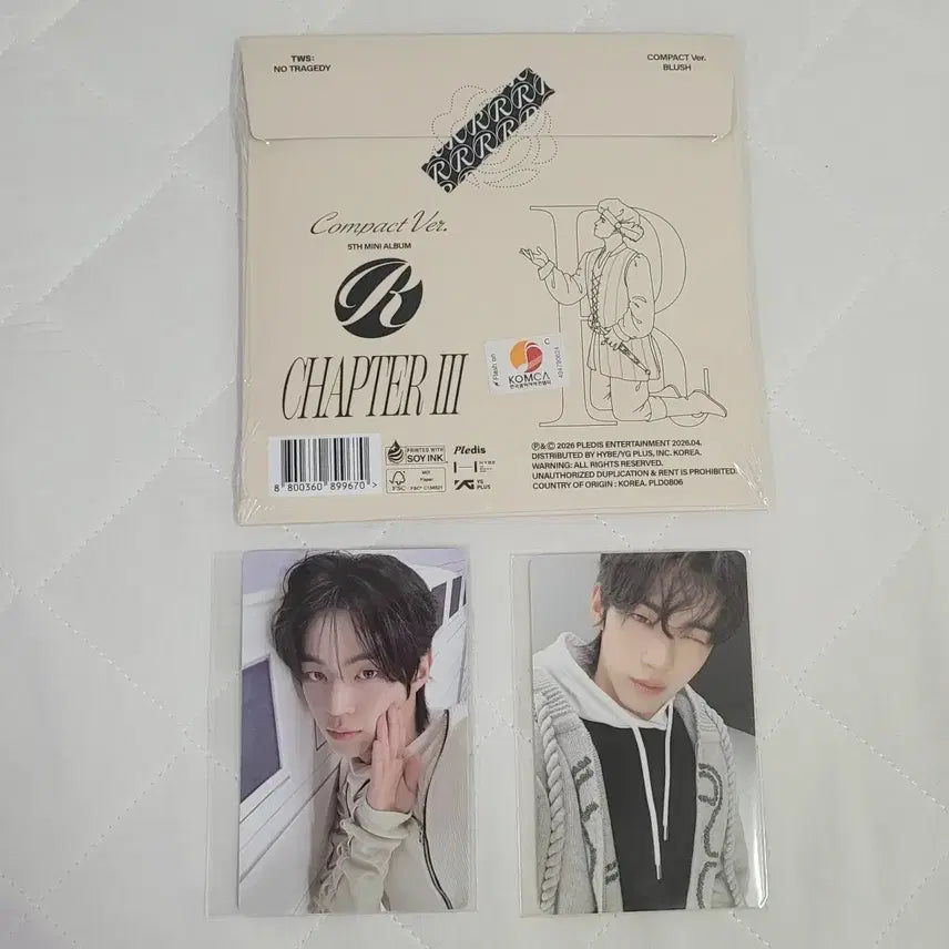 [BUNJANG] TWS NO TRAGEDY Weverse Pre-order Exclusive Dohoon Photocard (Album Included) / 투어스 미개봉 앨범 위버스 영통 예판 특전 도훈 포카 NO TRAGEDY