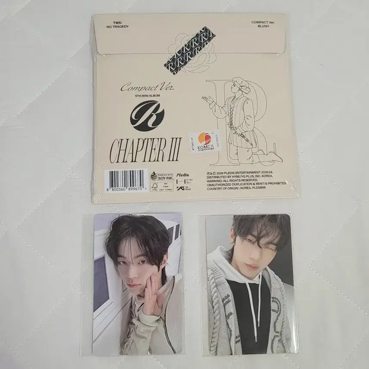 [BUNJANG] TWS NO TRAGEDY Weverse Pre-order Exclusive Dohoon Photocard (Album Included) / 투어스 미개봉 앨범 위버스 영통 예판 특전 도훈 포카 NO TRAGEDY