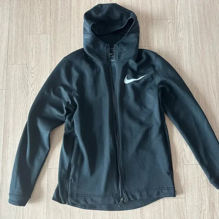 [BUNJANG] Nike Dri-FIT Hooded Zip-Up Jacket Black / 나이키 드라이핏 후드집업 L 블랙