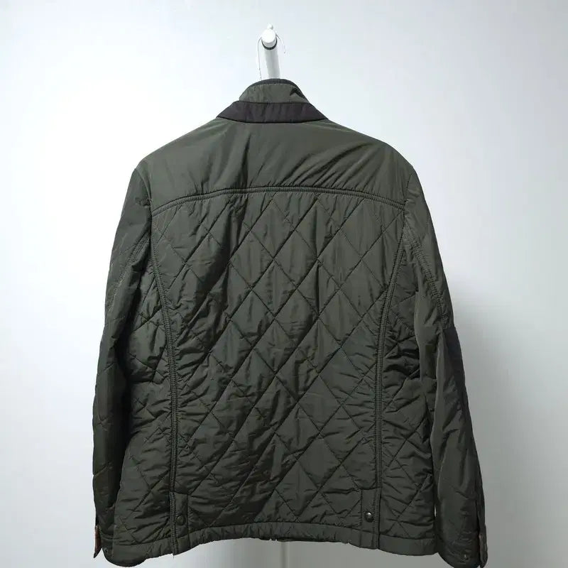[BUNJANG] Beanpole Khaki Quilted Jacket L / 빈폴 카키색 퀄팅 자켓 L