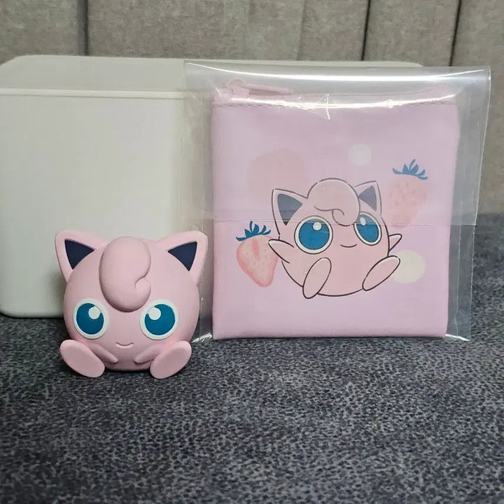 [BUNJANG] Pokemon Jigglypuff Pouch Figure Set / 포켓몬 푸린 파우치 피규어세트