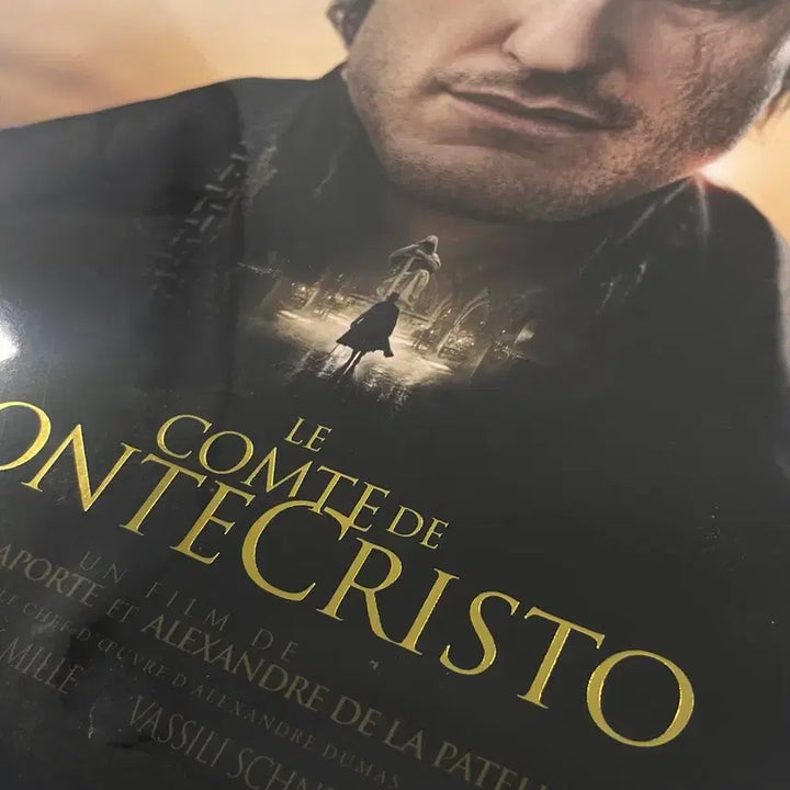 [BUNJANG] The Count of Monte Cristo Gold Foil Premier Poster / <몬테크리스토 백작> 금박 프리미어 포스터