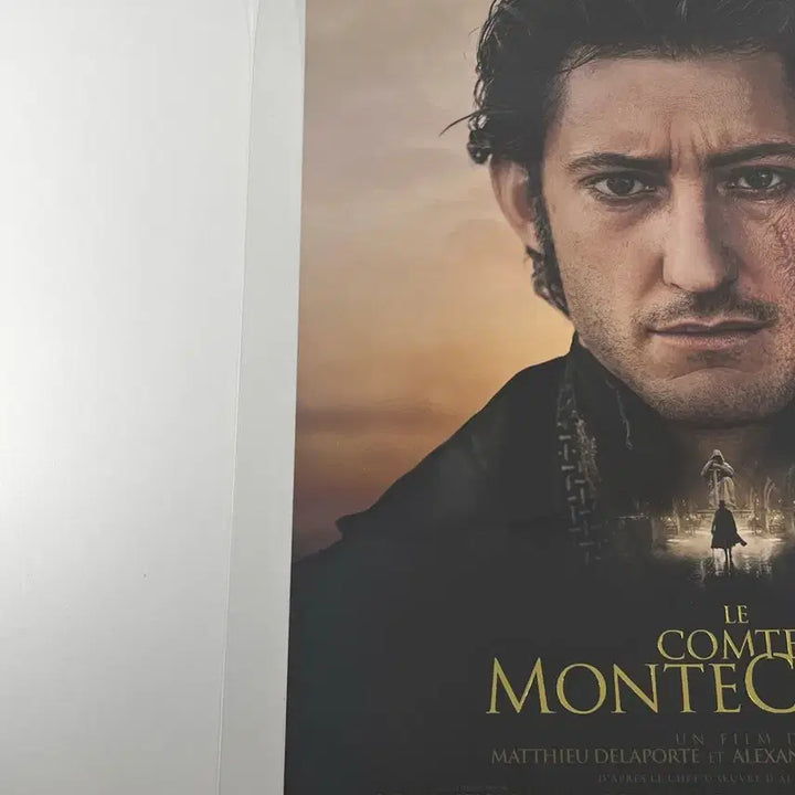 [BUNJANG] The Count of Monte Cristo Gold Foil Premier Poster / <몬테크리스토 백작> 금박 프리미어 포스터