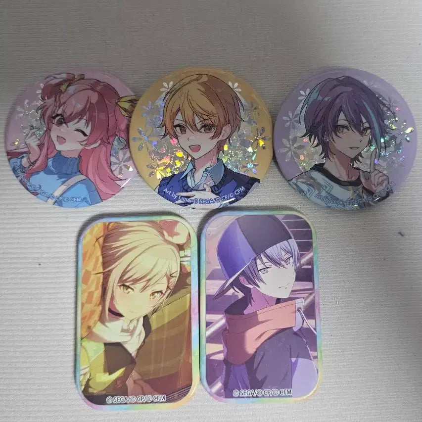 [BUNJANG] Project SEKAI Can Badges Bundle Set / 프로세카 캔뱃지 일괄