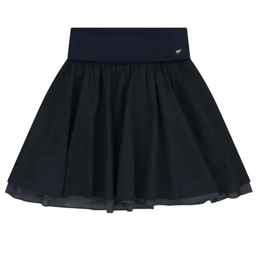[BUNJANG] KOSEIO Double Shirring Skirt Navy Size 2 / (새제품) 코이세이오 더블 셔링 스커트 네이비 2사이즈