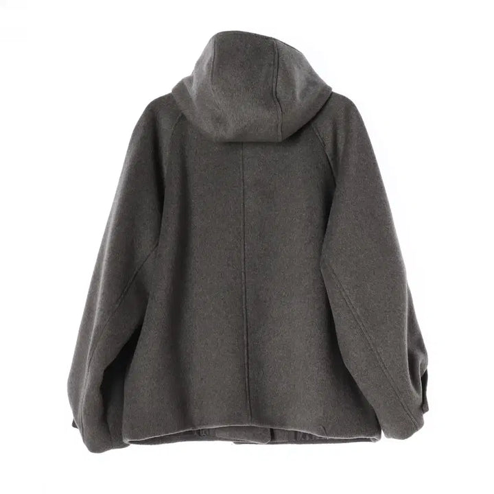 [BUNJANG] Type Service 25FW Wool Hooded Half Coat / 타입서비스 25FW 울 후드 하프 코트 Hooded Half Coat