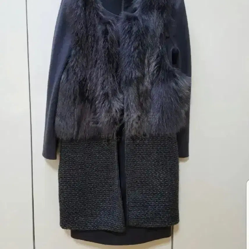[BUNJANG] Egoist Fox Fur Vest / 에고이스트 폭스 퍼조끼