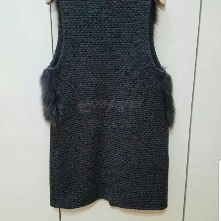 [BUNJANG] Egoist Fox Fur Vest / 에고이스트 폭스 퍼조끼