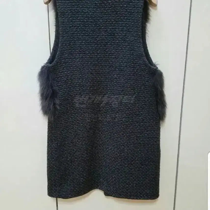 [BUNJANG] Egoist Fox Fur Vest / 에고이스트 폭스 퍼조끼