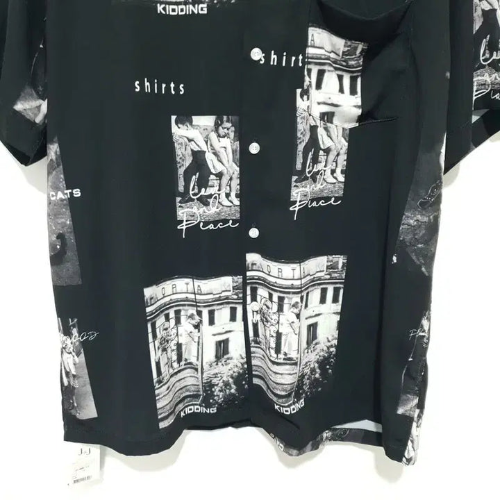 [BUNJANG] Printing Short Sleeve Shirt / 프린팅 반팔 셔츠 F_S1444