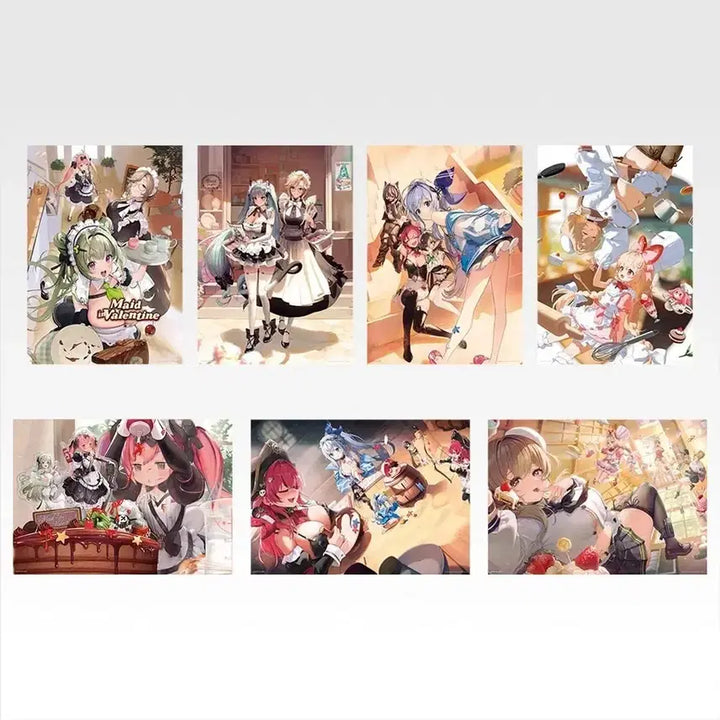 [BUNJANG] Nier: Automata Chapter 7 H Prize Clear Poster Set (All 7 Types, Unsealed) / 니케 챕터7 H상 클리어 포스터 전 7종 미개봉 일괄 택포 2.5