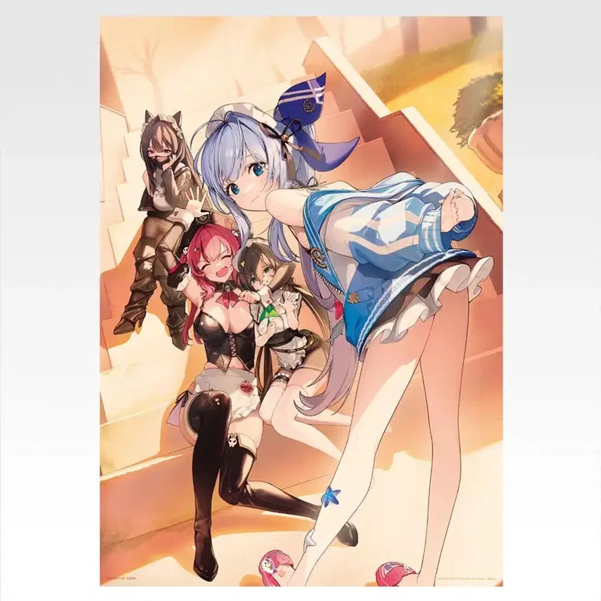 [BUNJANG] Nier: Automata Chapter 7 H Prize Clear Poster Set (All 7 Types, Unsealed) / 니케 챕터7 H상 클리어 포스터 전 7종 미개봉 일괄 택포 2.5