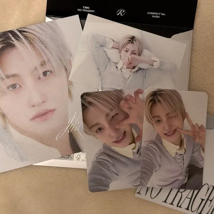 [BUNJANG] TWS Jihoon HUSH ver. Compact Album Full Set / 투어스 지훈 컴팩트 앨범 HUSH ver 풀셋 풀세트
