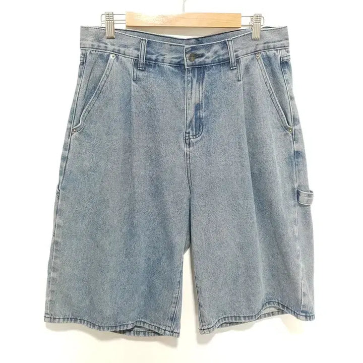 [BUNJANG] Dimitri Black Bermuda Denim Pants / 디미트리블랙 버뮤다 데님 팬츠 2_S1438