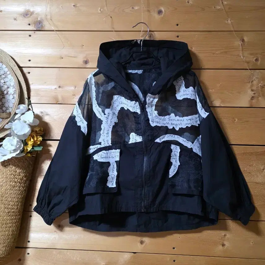 [BUNJANG] Hooded Jumper with Back Drawstring / 뒷허리스트링 후드점퍼.