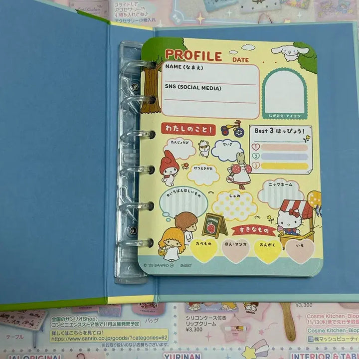 [BUNJANG] Sanrio Characters Profile Book Binder / 산리오 캐릭터즈 프로필북 바인더