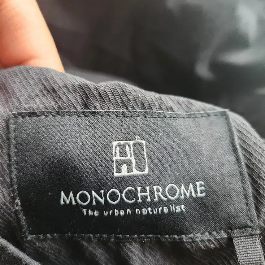 [BUNJANG] Monochrome Long Field Jacket Coat / 모노크롬 롱 야상 코트 F