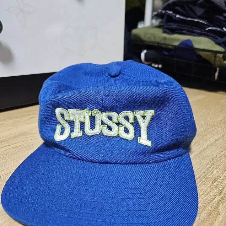 [BUNJANG] Stussy Blue Baseball Cap / 스투시 STUSSY 볼캡 블루