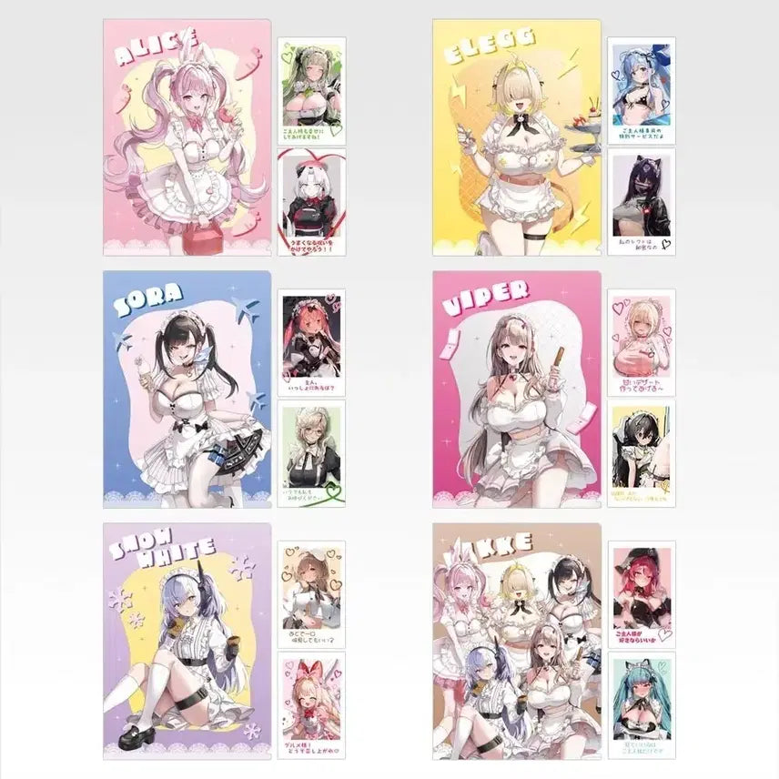 [BUNJANG] Nikke Chapter 7 K-Prize Clear File &amp; Photo-style Card Set (All 6 Types) Sealed / 니케 챕터7 K상 클리어파일 &amp; 포토풍카드 전 6종 미개봉 택포 2
