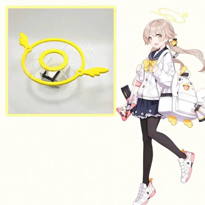 [BUNJANG] Blue Archive Hifumi Cosplay Costume Set with Halo / 블루아카이브 히후미 코스프레 헤일로 포함