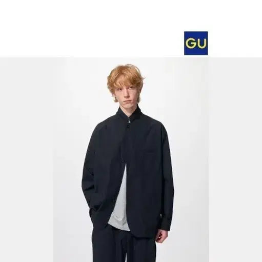 [BUNJANG] GU x Engineered Garments Collaboration Setup Navy M / [새상품]gu엔지니어드가먼츠 코드레인 셋업 네이비m사이즈